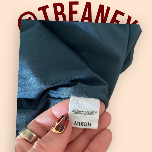 Mikoh Blue Midi Dress - Picture 5 of 6